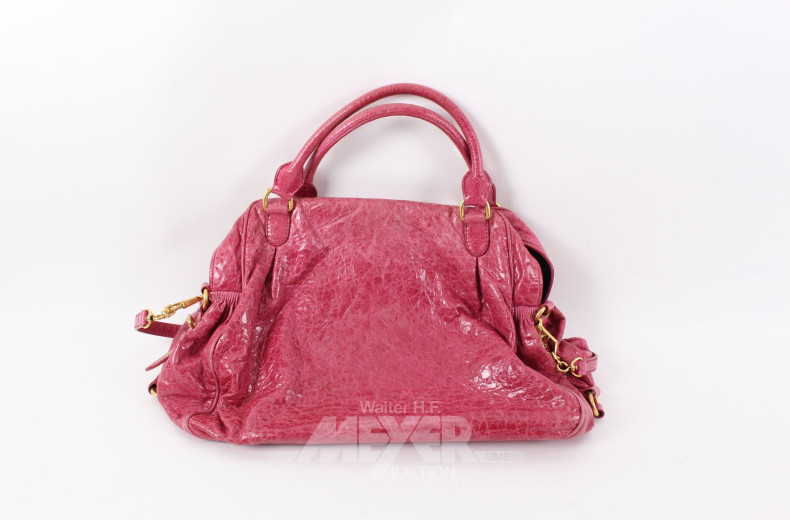 Damen Henkeltasche Vitello Lux/Shine