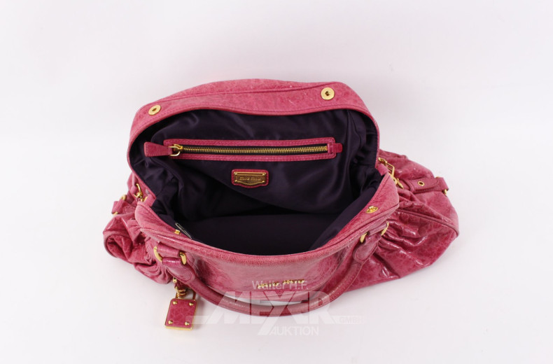 Damen Henkeltasche Vitello Lux/Shine