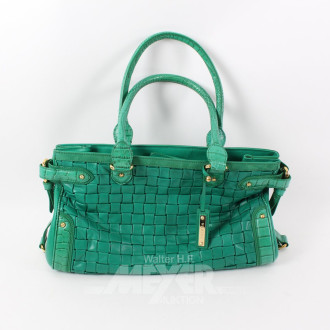 handgeflochtene Damen-Schultertasche