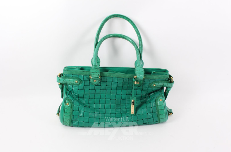 handgeflochtene Damen-Schultertasche