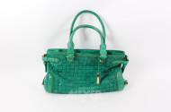 handgeflochtene Damen-Schultertasche