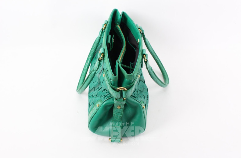 handgeflochtene Damen-Schultertasche