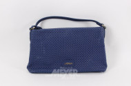 kl. Handtasche, blaues Leder