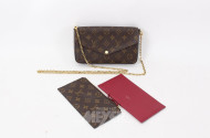 3-tlg. Set Louis Vuitton Félicie Pochette