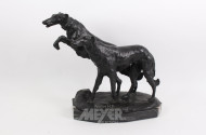 Bronzefigur "Zwei Windhunde"