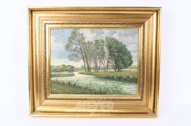 Gemälde  "norddeutsche Landschaft"