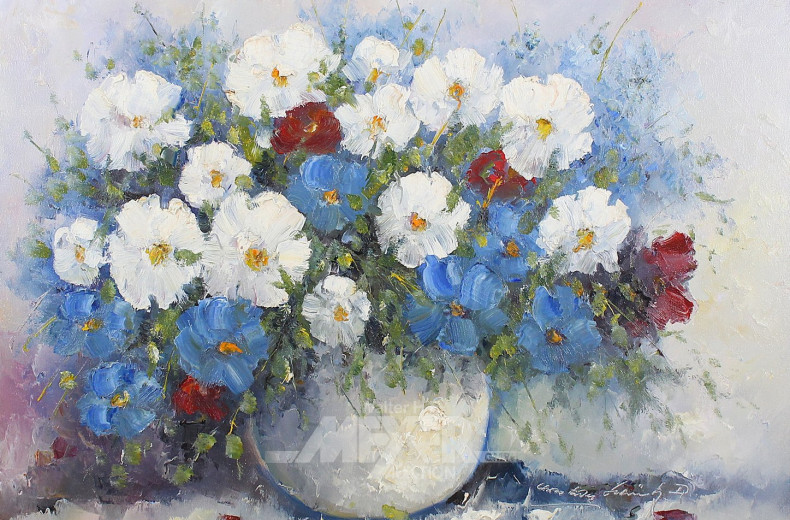 Gemälde "Blumenstillleben"