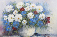 Gemälde "Blumenstillleben"