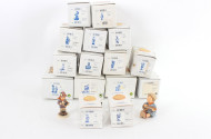 17 versch. Hummelfiguren