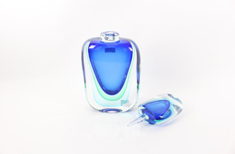 Gr. Flakon aus Muranoglas