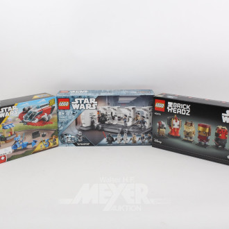 3 LEGO Bausets Star Wars