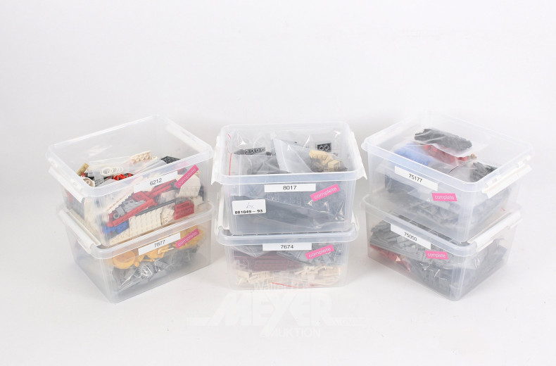 6 LEGO Bausets