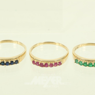 Ring-Set, 3-tlg.