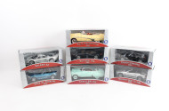 7 Modellautos, Maßstab 1:18