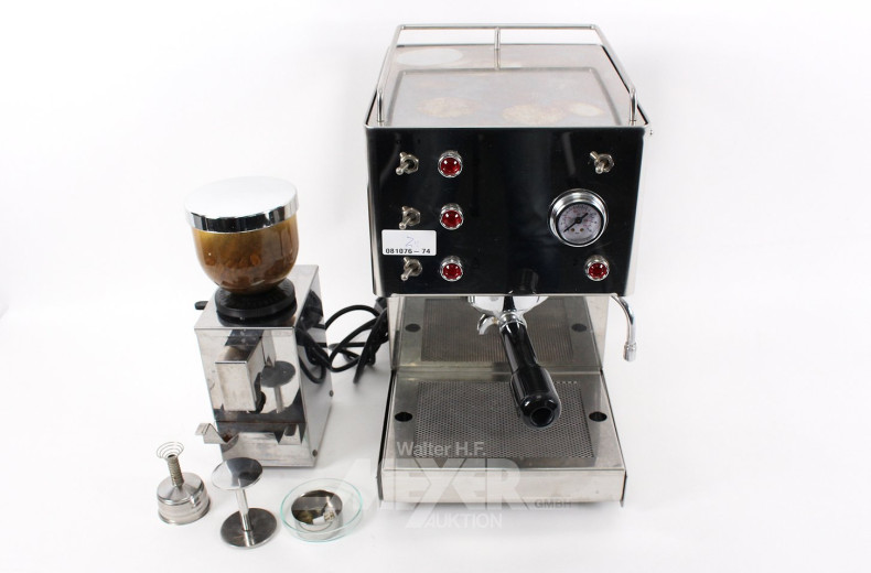 Siebträger-Kaffeemaschine