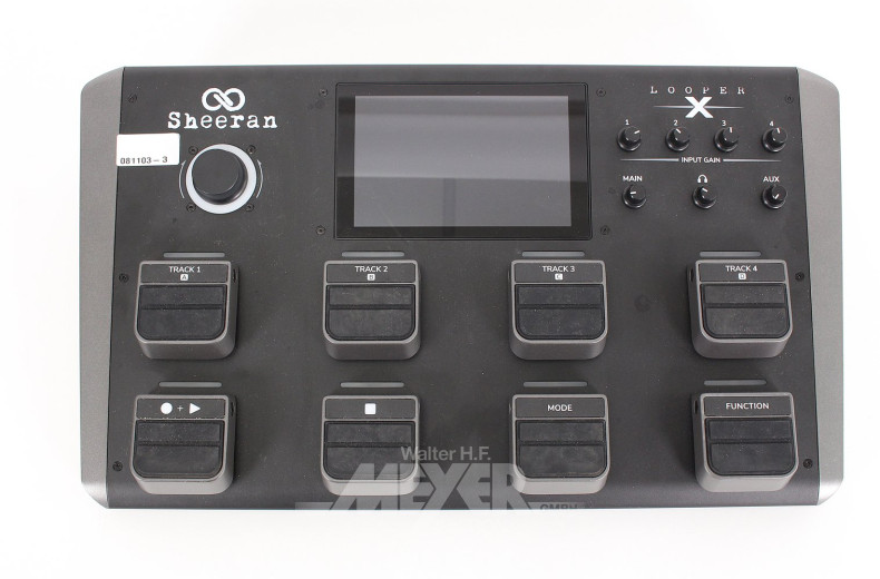 Multieffektgerät/Looper für Gitarren