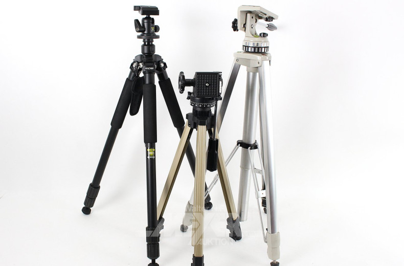3 Kamera-Stative