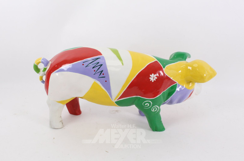 Dekofigur  "Schwein"