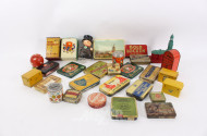 Posten Werbe Blechdosen und div. Spardosen
