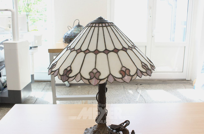 Tischlampe nach Tiffany