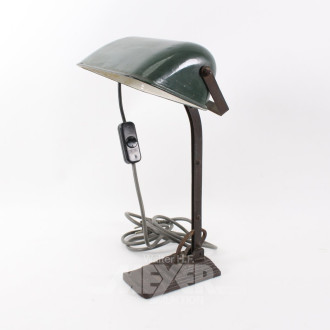 alte Schreibtischlampe