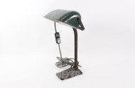 alte Schreibtischlampe