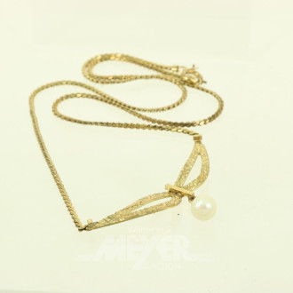 Collier mit 1 Perle