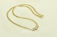 Collier im Verlauf mit Anhänger