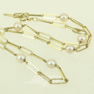 Gliederkette mit 7 Perlen