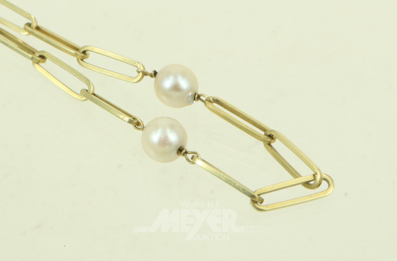 Gliederkette mit 7 Perlen