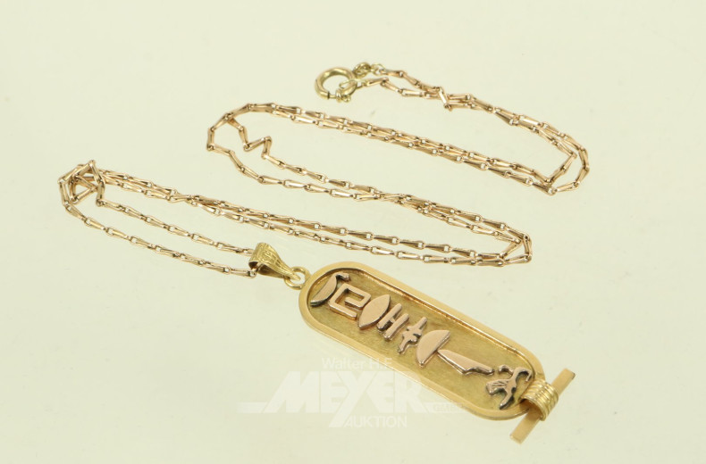 Kette mit ägytischem Anhänger