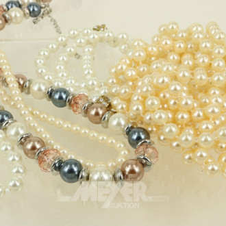 Posten Modeschmuck, Perlenketten