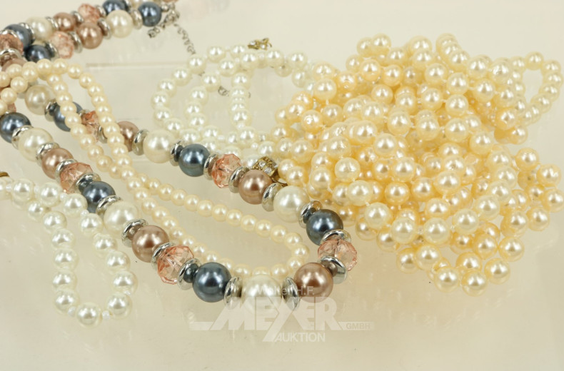 Posten Modeschmuck, Perlenketten