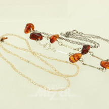 Los 25: 2 Teile Silberschmuck