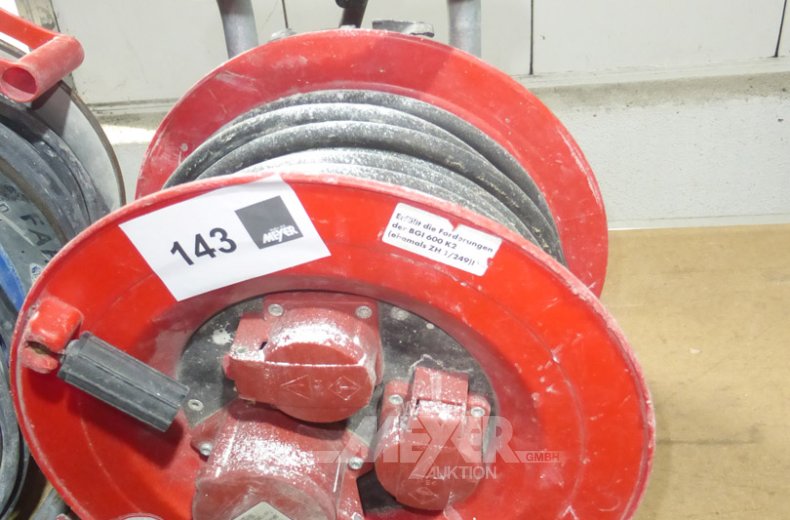 Kabeltrommel, 230 Volt