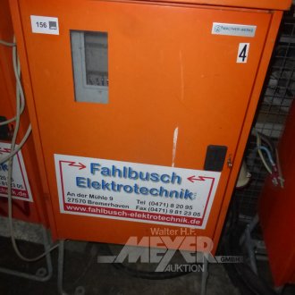 Kraftstromverteilerschrank