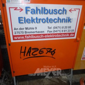Kraftstromverteilerschrank