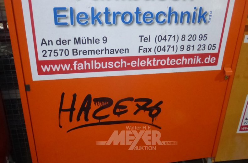 Kraftstromverteilerschrank