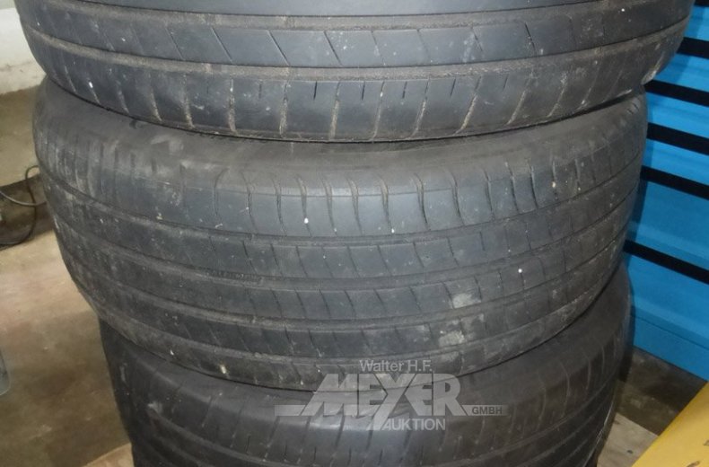 Satz Alufelgen BRIDGESTONE, für Opel, 225/55 R17 97V