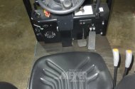 E- Frontgabelstapler, blau, Lithiumbatterie