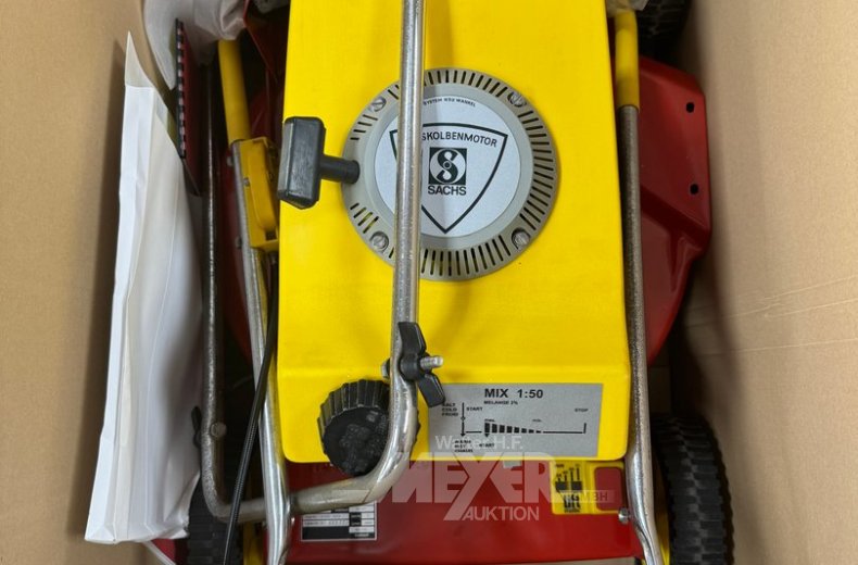 Rasenmäher mit SACHS NSU Wankelmotor, TW47,  neuwertig