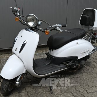 Motorroller Alpha Motors Firenze 50, weiß