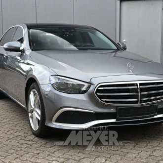 Mercedes-Benz E400d Limousine, silbergrau