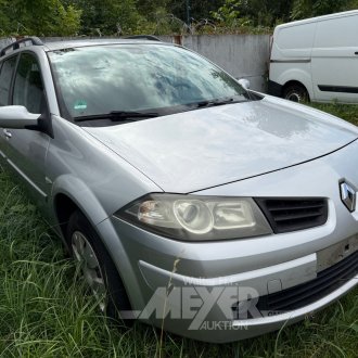 Renault Megane, silber