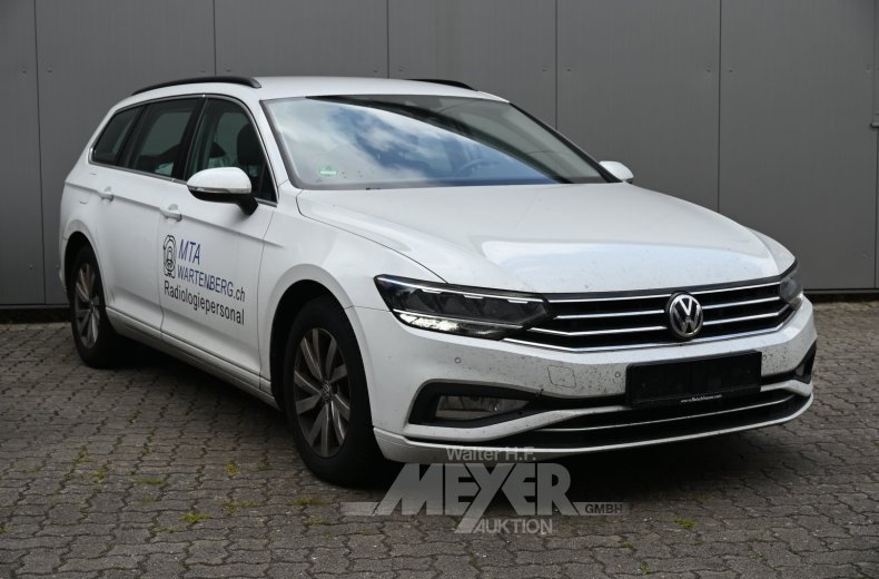 Volkswagen Passat Variant 2.0 TDI SCR DSG Business, pure white