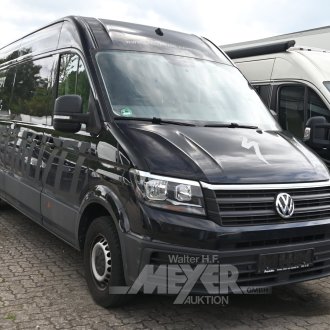 Volkswagen Crafter 35TDI VA, Kastenwagen, deep black perleffekt, teilfoliert