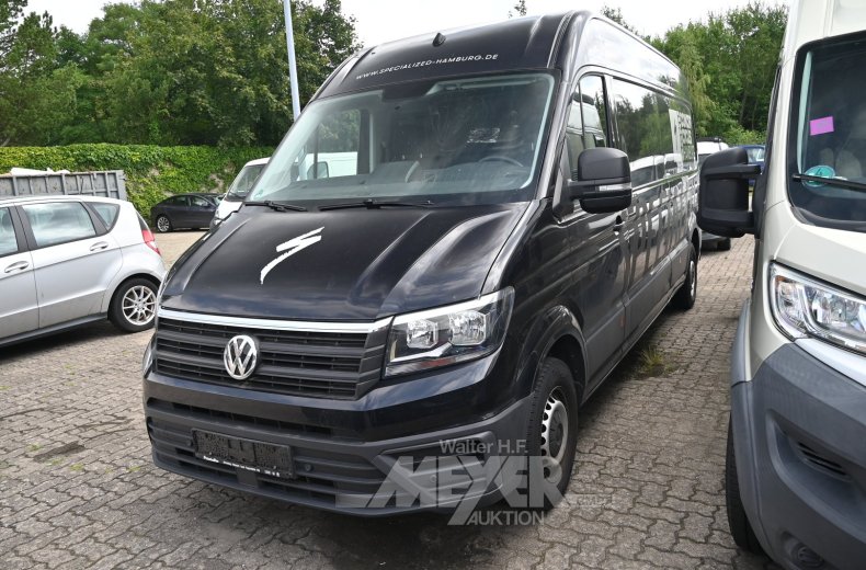 Volkswagen Crafter 35TDI VA, Kastenwagen, deep black perleffekt, teilfoliert