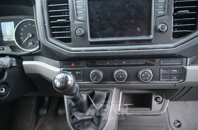 Volkswagen Crafter 35TDI VA, Kastenwagen, deep black perleffekt, teilfoliert