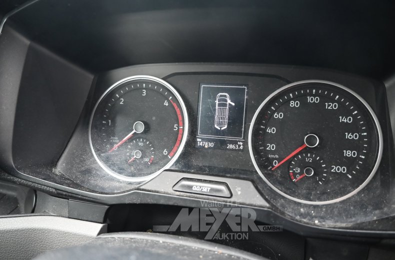 Volkswagen Crafter 35TDI VA, Kastenwagen, deep black perleffekt, teilfoliert