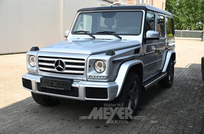 Mercedes-Benz G350d 7G-Tronic, Silber